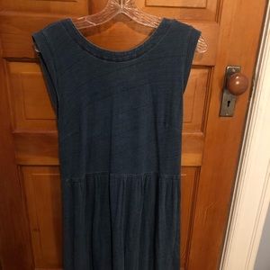 LOFT Cotton Sleeveless Sundress